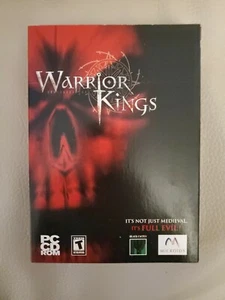 2002 Warrior Kings Game (PC) Brand New Sealed in Retail Box - Picture 1 of 7
