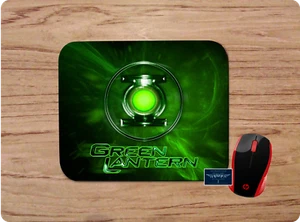 GREEN LANTERN LOGO CUSTOM MOUSE PAD DESK MAT HOME SCHOOL OFFICE GIFT PC GAMING - Picture 1 of 1