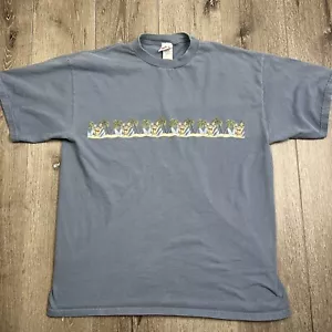 Vintage 90’s Looney Tunes Taz T Shirt XL Beach Scene - Picture 1 of 7