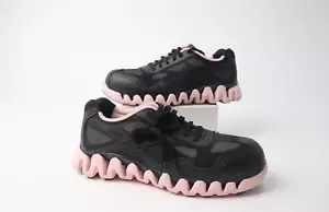 Reebok Damen Arbeitssicherheit RB321 Zig Pulse Arbeit Bau Schuh pink 9,5 breit - Bild 1 von 12