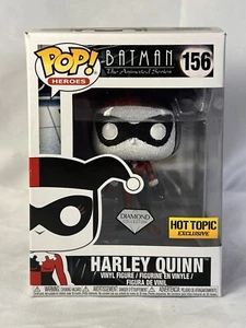 Funko Pop Batman The Animated Series Harley Quinn 156 Diamond HT Vaulted W/prot. - Picture 1 of 5
