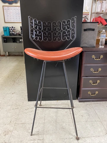 MCM Bar Stool Arthur Umanoff For Shaver Howard Cover