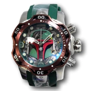 Invicta Star Wars Boba Fett Men's 52mm Limited Edition Chrono Watch 40481 - Picture 1 of 17