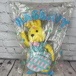Avon Vintage 1992 Hagerty gelber Hase Ostern Kaninchen Plüschtier - Bild 1 von 8