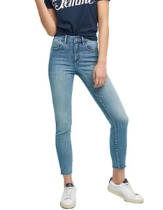 Anthropologie Pilcro High Rise Waist Skinny Fray Hem Jeans Gr. 26 - Bild 1 von 5