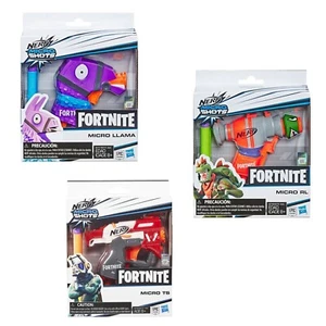 Nerf Microshots Micro Shots Fortnite Llama, Micro RL, Micro Ts New - Picture 1 of 14