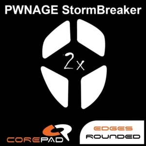 Corepad Skatez Pwnage StormBreaker Souris Pieds Patins PTFE Téflon Hyperglides - Picture 1 of 1
