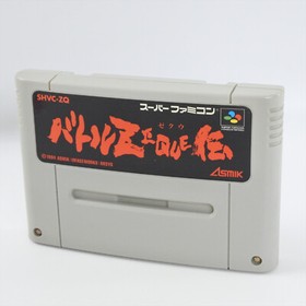 BATTLE ZEQUE DEN Super Famicom Cartridge Only 2031 sfc