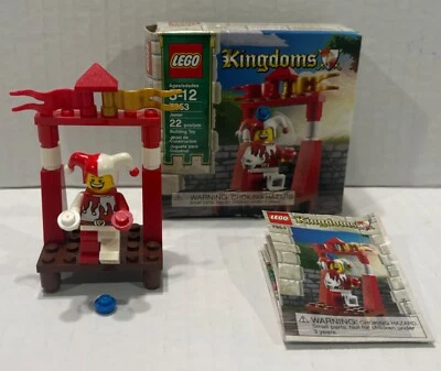Lego Kingdoms 7953 Jester-100% Complete- box, manual, mini figure - Image 1 of 4