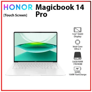 (New) Honor MagicBook Pro 14 32GB RAM 1TB SSD Touchescreen Windows PC Laptop - Picture 1 of 10