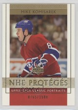 2002-03 Upper Deck Classic Portraits /1500 Mike Komisarek #136 Rookie RC