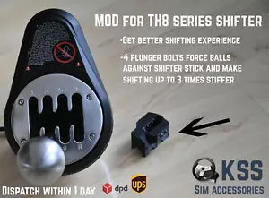 MOD for Thrustmaster TH8 series shifter TH8A & TH8RS -improve shifting feel! - Picture 1 of 5