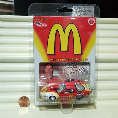 Action Racing 1/64 Jim Yates McDONALDS 1997 PONTIAC PRO STOCK coche Nu inC9 Nu Pak Foto 1 de 2