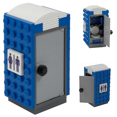Portable Loo - Mobile Toilet WC | Kit Made With Real LEGO - Image 1 of 3