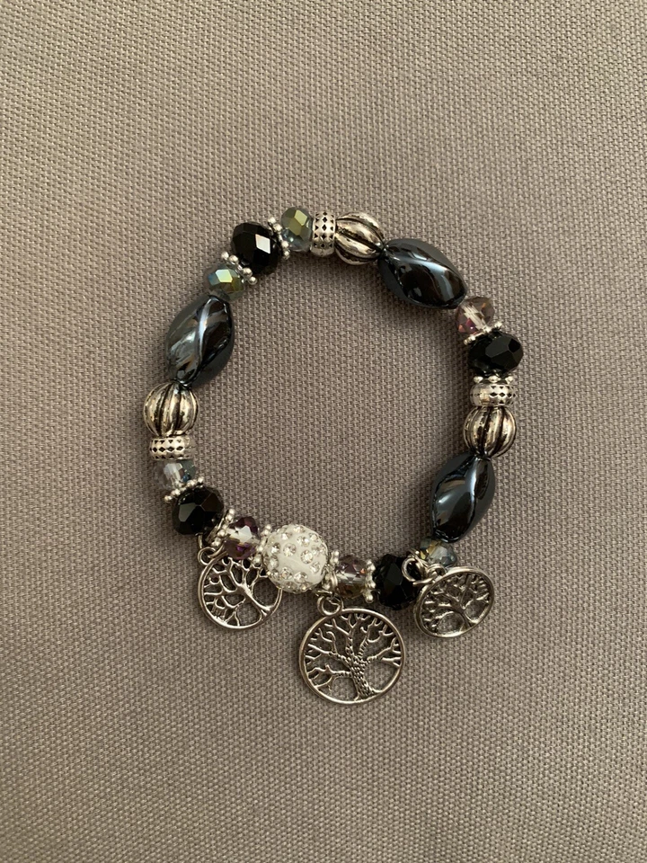 Bracciale Elastico Charms Argento - Immagine 1 di 1