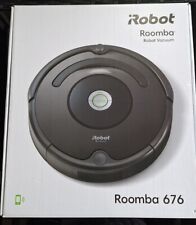 iRobot Roomba 676 Saugroboter rund schwarz Smart Staubsauger