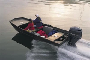 6.25oz SEMI-CUSTOM JON BOAT COVER 13' TO 14' MAX 71" BEAM OB MADE IN USA - Bild 1 von 5