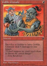 Goblin Grenade (Frazier) X4 (Fallen Empires) MTG (LP) *CCGHouse* Magic