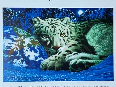 Heaven & Earth Designs Baby Leopard Mini Warmth of Home Cross Stitch Pattern - Image 1 of 4