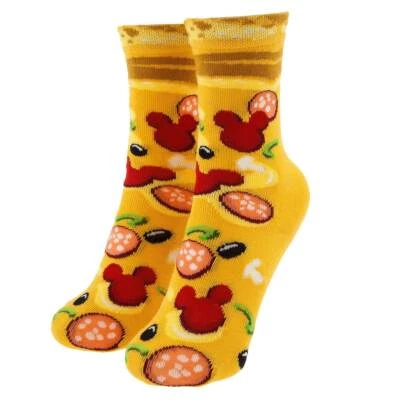 Disney Store Mickey Mouse Pizza Calcetines Parques Disney Comida Icono Niños Talla M L Foto 1 de 3