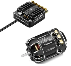 Hobbywing Xerun Combo XR10 Stock 2S G2 ESC & V10 G4R 17.5T Motor 38020378 - Picture 1 of 1