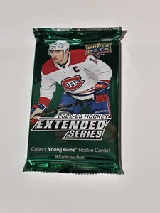 Paquete de hobby de hockey serie extendida de cubierta superior 2022-23 - Imagen 1 de 1