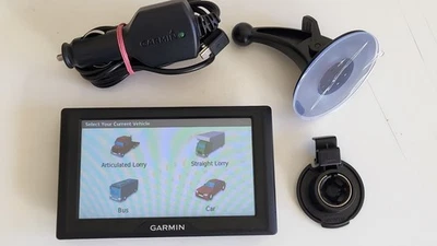 Garmin Dezl 580 LMT 5" camión navegación por satélite mapas y cámaras de velocidad de por vida Reino Unido y Europa Foto 1 de 4