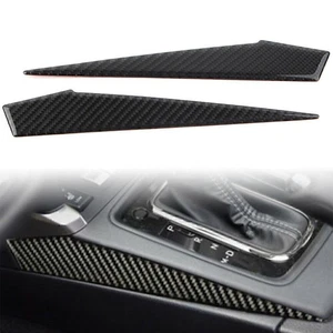 Carbon Schalthebel Seitenverkleidung Verkleidung 2PCS für Subaru Forester 13-18 - Picture 1 of 10