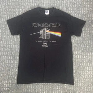 Men’s Old Guys Rule Pink Floyd Style T-shirt / Size Medium ❤️ - Picture 1 of 4