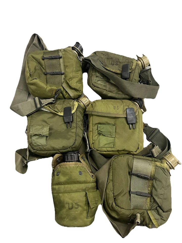 Military Issued 2 QT OD Green Canteen Lot - Image 1 of 4