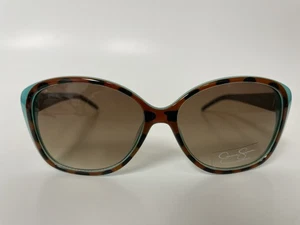 Auténticas gafas de sol Jessica Simpson 5012 ANBL Turq Tort Cateye marrón degradado - Imagen 1 de 7