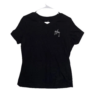 T-shirt donna Guy Harvey (2007) nera manica corta cotone M - Foto 1 di 5