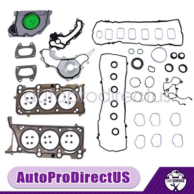 Fits 16-24 Jeep Wrangler Grand Dodge Durango Ram 1500 2500 Head Gasket Set 3.6L - Imagem 1 de 4