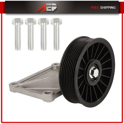 Polia de desvio de compressor AC compatível com Chevrolet Astro Dodge Ram 2500 3500 - Imagem 1 de 4