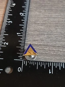 Pequeño pasador de solapa masónica pala triángulo Y5 - Imagen 1 de 3