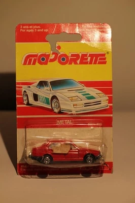 ALFA ROMEO 75 by Majorette 1983. RARE in this blister pack design. - Image 1 of 3