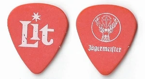 Lit Orange Tour Guitar Pick - Picture 1 of 1