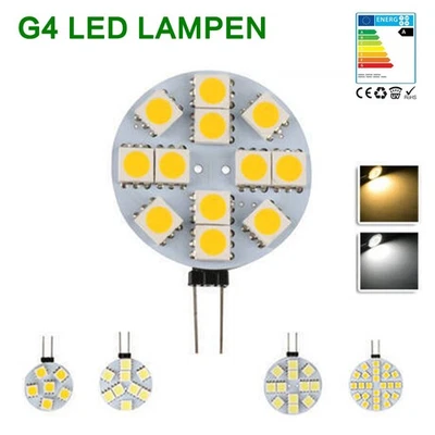 LED G4  Bulbs Lamps SMD light  Cool White/Warm White DC 12V 1W 1.5W 2W 3W - Image 1 of 4