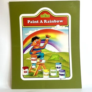 1982 Sesame Street Wall Hanging Ernie 16”x 20” Unframed - Vintage Retro Rare - Imagen 1 de 2