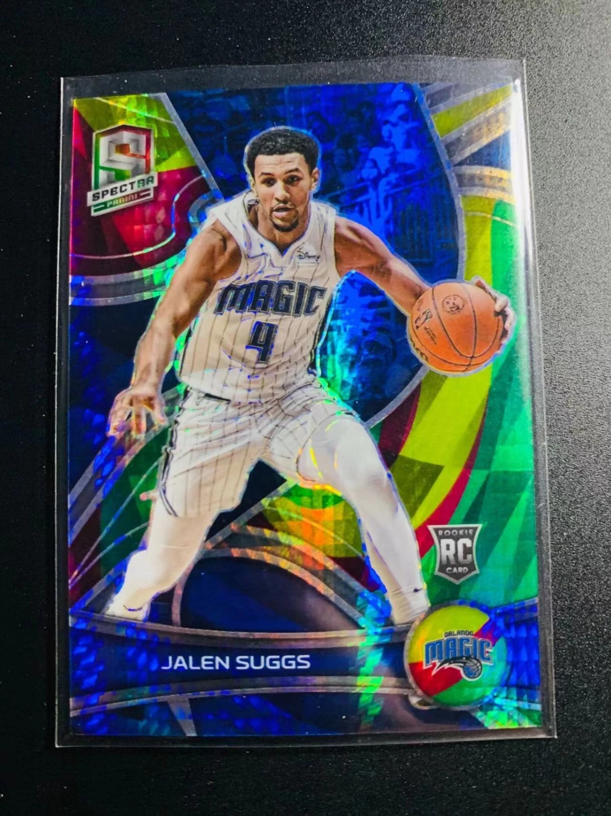 2021-22 Spectra Rookies Jalen Suggs #108 Variations RC Asia Red Yellow Green /75
