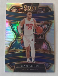 2019 SELECT BLAKE GRIFFIN Concourse SILVER HOLO PRIZM Refractor #46 Pistons - Picture 1 of 2
