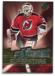 2005-06 SPx Xcitement Superstars MB Martin Brodeur /499