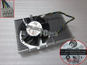 NEW Zotac 9400GT GT210 GT520 graphics card fan heatsink PLD05010S12M 4-Pin - Picture 1 of 4