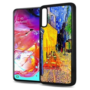 ( For Samsung A70 ) Back Case Cover AJH10057 Cafe Terrace Van Gogh - Picture 1 of 1