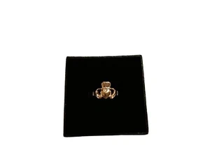 Anillo BANDA de Boda Irlandesa GE CLADDAGH ¡Una Gran Idea de Regalo para Niños/Pequeña Talla 14k GE CLADDAGH! - Imagen 1 de 4