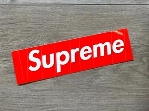 PEGATINA LOGO CAJA CORTE SUPREMO - ROJO - SS23 - Imagen 1 de 1