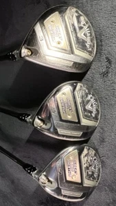 Callaway GBB Carbon Graphite Fairway Wood 3,5,7 Set w/ Senior Flex Helium Shaft - Picture 1 of 22