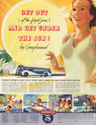 Get Out Of The Frigid Zone Get Under The Sun: Greyound Bus Ad 1936 Sep