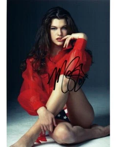Milla Jovovich signed 8x10 Photo Picture autographed with COA - Picture 1 of 1