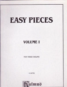 Piezas fáciles para tres violines, intermedios - Imagen 1 de 3